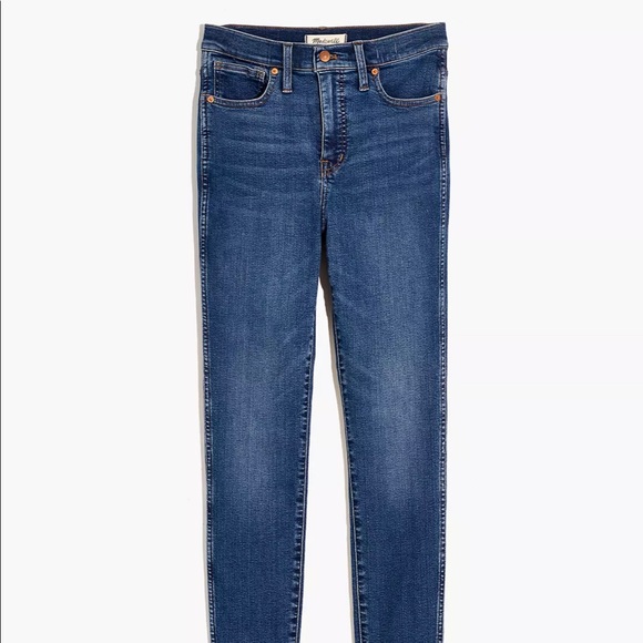 Madewell Dark Wash Stretch Skinny Jeans - NWOT - Picture 2 of 5